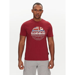 Napapijri Napapijri T-shirt S-Turin NP0A4HQG Crvena Regular Fit