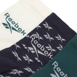 

Набір з 3 пар низьких шкарпеток unisex Reebok Cl Fo Crew Sock 3P H47533 Mix, Кольоровий