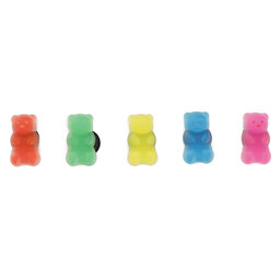 

Прикраса для взуття Crocs Jibbitz New Candy Bear 5 Pack 10009882 Кольоровий