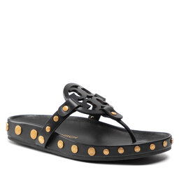 Tory Burch Джапанки Tory Burch Miller Cloud Coin 83764 Perfect Black 006