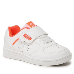 Fila Sneakers Fila C. Court Velcro Kids FFK0120.13197 White/Fiery Coral