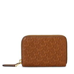 Lauren Ralph Lauren Малък дамски портфейл Lauren Ralph Lauren Sm Zip Wllet 432883664007 Lauren Tan