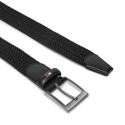 

Чоловічий ремінь Tommy Hilfiger New Adan Belt 3.5Cm AM0AM02801 Black BDS, Чорний