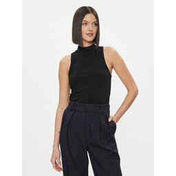 Tommy Hilfiger Tommy Hilfiger Marškinėliai WW0WW41027 Juoda Slim Fit