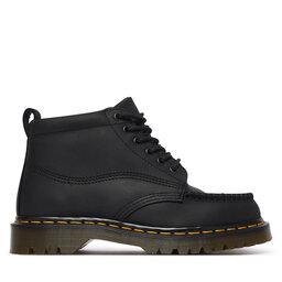 Dr. Martens Schnürschuhe Dr. Martens Lowell Chukka 6 Eye Crazy Horse DM43680001 Schwarz