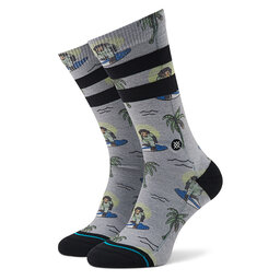 Stance Skarpety wysokie unisex Stance Surfing Monkey A556A21SMK Grey
