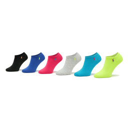 Polo Ralph Lauren 6er-Set niedrige Damensocken Polo Ralph Lauren 455908154001 Multi