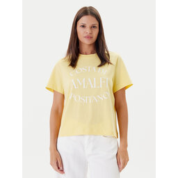 Vero Moda Vero Moda Marškinėliai Sonna 10327143 Geltona Regular Fit