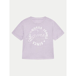 Guess Guess Футболка J4GI30 K8HM4 Фіолетовий Boxy Fit