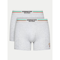 Aeronautica Militare Aeronautica Militare 2er-Set Boxershorts AM1UBX002 Grau