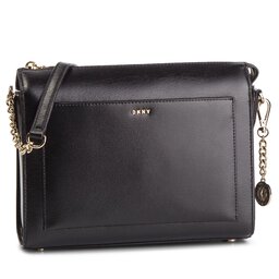 DKNY Ročna torba DKNY Bryant Med Box Cbody R74E3005 Blk/Gold BGD
