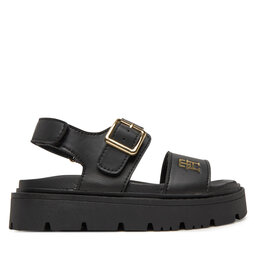 Tommy Hilfiger Sandály Tommy Hilfiger T3A2-33785-0326 M Černá