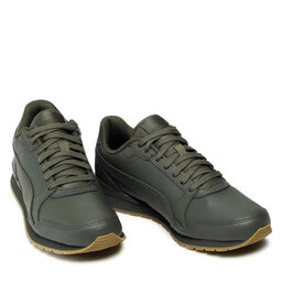 

Снікерcи Puma St Runer V3 L 384855 16 Forest Night/Night/Gum, Зелений