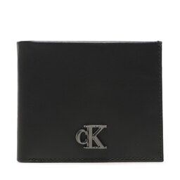 Calvin Klein Jeans Liels vīriešu maks Calvin Klein Jeans Mono Hrdw Bifold/Wcoin K50K510718 BDS