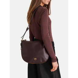 PINKO Сумка PINKO Hobo Zip Around Classic Ai 25-26 PLTT 105113 A0QO Бордовий