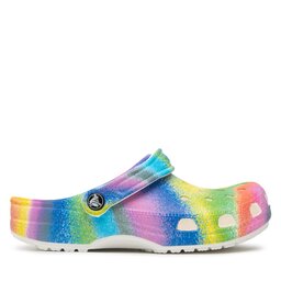 

Шльопанці Crocs Classic Spray Dye Clog 208054 White/Multi, Кольоровий