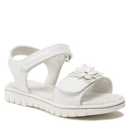 Lumberjack Apavi Lumberjack SANDAL WITH FLOWER WHITE/SILVER