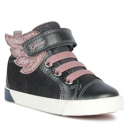Geox Сникърси Geox B Kilwi Girl B36D5A 022NF C9F8W M Dk Grey/Lt Rose