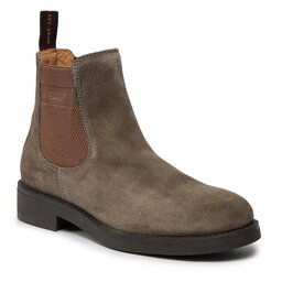 Gant Μποτίνια Gant Prepdale Mid Boot 27643419 Dark Taupe