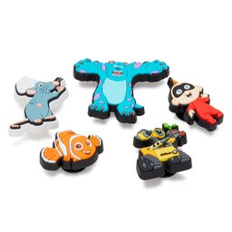 

Прикраса для взуття Crocs Disneys Pixar 5 Pack 10010002 mix, Кольоровий
