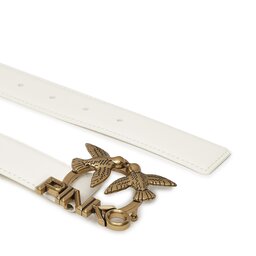 

Жіночий ремінь Pinko Love Berry H3 Belt Pe 23 PLT01 100125 A0HX White Z14Q, Білий