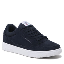 Tommy Hilfiger Tenisice Tommy Hilfiger Th Basket Core Suede FM0FM04694 Desert Sky DW5