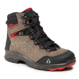 Bergson Туристически Bergson Surud Mid Stx Brown/Black/Red