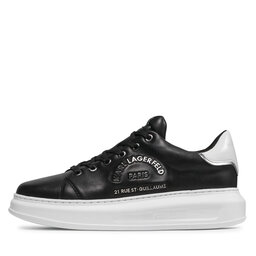 

Снікерcи KARL LAGERFELD KL52539 000 Black Lthr, Чорний