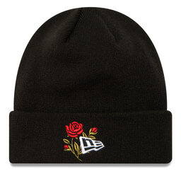 New Era Čepice New Era Rose Icon Cuff Knit Beanie 60580728 Černá