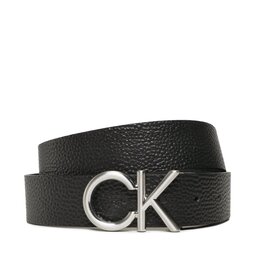 Calvin Klein Pánský pásek Calvin Klein Adj Ck Metal Bombe 35Mm K50K509956 Černá