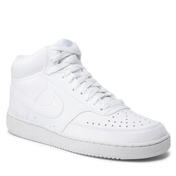 Nike Обувки Nike Court Vision Mid Nn DN3577 100 White/White/White