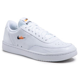 Nike Skor Nike Court Vintage Prem CT1726 100 White/Black/Total Orange