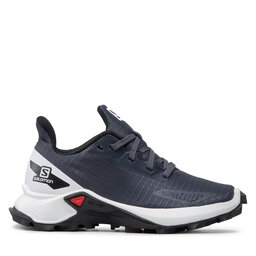 

Взуття Salomon Alphacross Blast J 411160 09 W0 India Ink/White/Black, Сірий