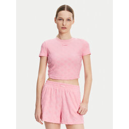 Guess Guess Футболка V5GP21 KCT02 Рожевий Regular Fit