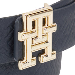 

Жіночий ремінь Tommy Hilfiger Th Logo Bombe Rev 3.0 AW0AW16019 Space Blue Mono / Harvest Wheat 0GY, Cиній