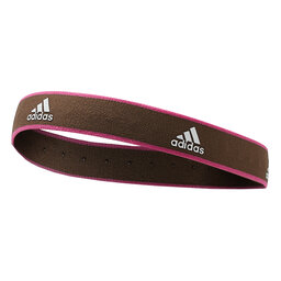 

Набір з 3 обручів для волосся adidas Training Headbands 3 Per Pack IC6515 earth strata/preloved fuchsia/white, Коричневий