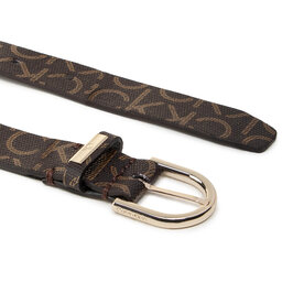 

Жіночий ремінь Calvin Klein Round Belt 25mm Mono K60K608111 0HD, Коричневий