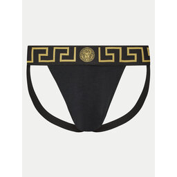 Versace Versace Jockstrap alsónadrág AUU01017 1A10011 Fekete