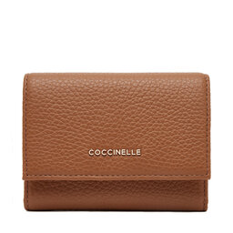 Coccinelle Μικρό Πορτοφόλι Γυναικείο Coccinelle E2 MW5 11 F0 01 Καφέ