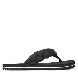 Tommy Jeans Japonki Tommy Jeans Braided Thong Beach Sandal EN0EN02877 Czarny