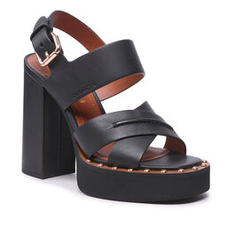 Coach Сандали Coach Callie Leather CE285 Black