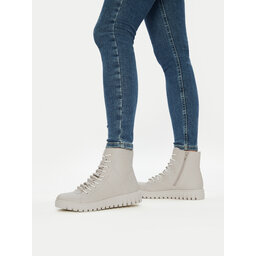 Rieker Schnürschuhe Rieker Y3420-61 Beige