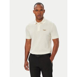 BOSS BOSS Poloshirt BOSS x ASTON MARTIN C-Prout 180 50565174 Creme Regular Fit