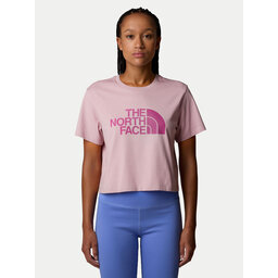 The North Face The North Face T-shirt Easy NF0A8A6H Ružičasta Loose Fit