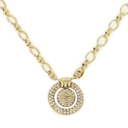 

Намисто Guess JUBN04 056JW YG, Позолота жовтого кольору