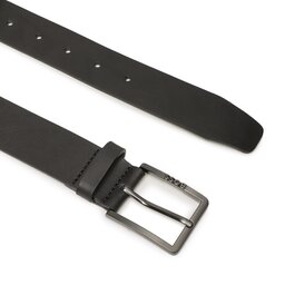 

Чоловічий ремінь Boss 50491847 Black 01, Чорний