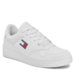 Tommy Jeans Сникърси Tommy Jeans Tjm Retro Basket Ess EM0EM01395 White YBR