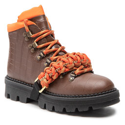 Pinko Bakancs Pinko Zenzero Scarpa AI 22-23 BLKS1 1H2134 A07K Brown L45