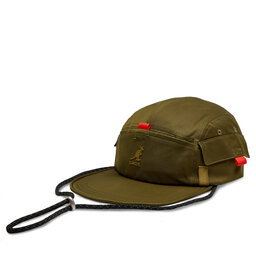 Kangol Kšiltovka Kangol Easy Carry 5 Panel K5405 Zelená