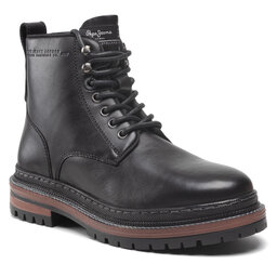 Pepe Jeans Schnürstiefeletten Pepe Jeans Martin Boot PMS50205 Black 999